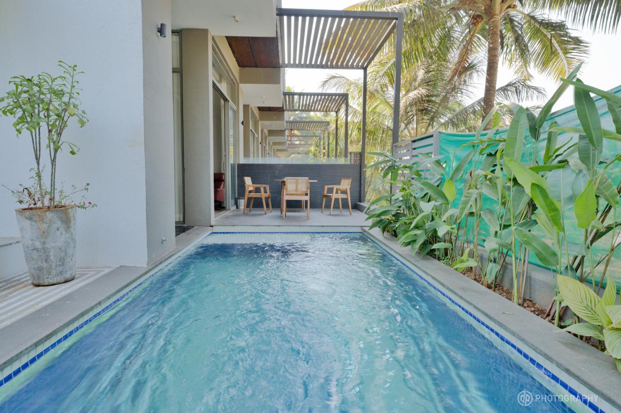 August Villas, Saligao -Private Pool Villas Buitenkant foto